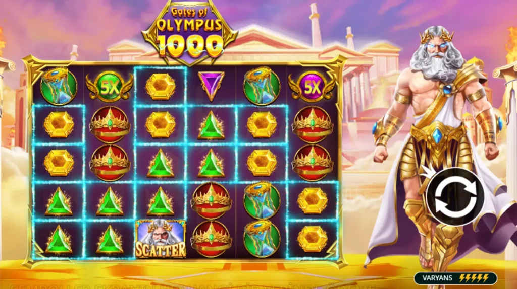 Gates of Olympus 1000 oyunu